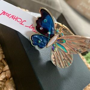 Betsey Johnson butterfly bracelet